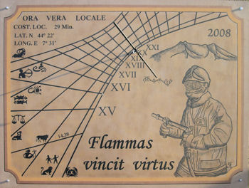Orologio solare a Cuneo